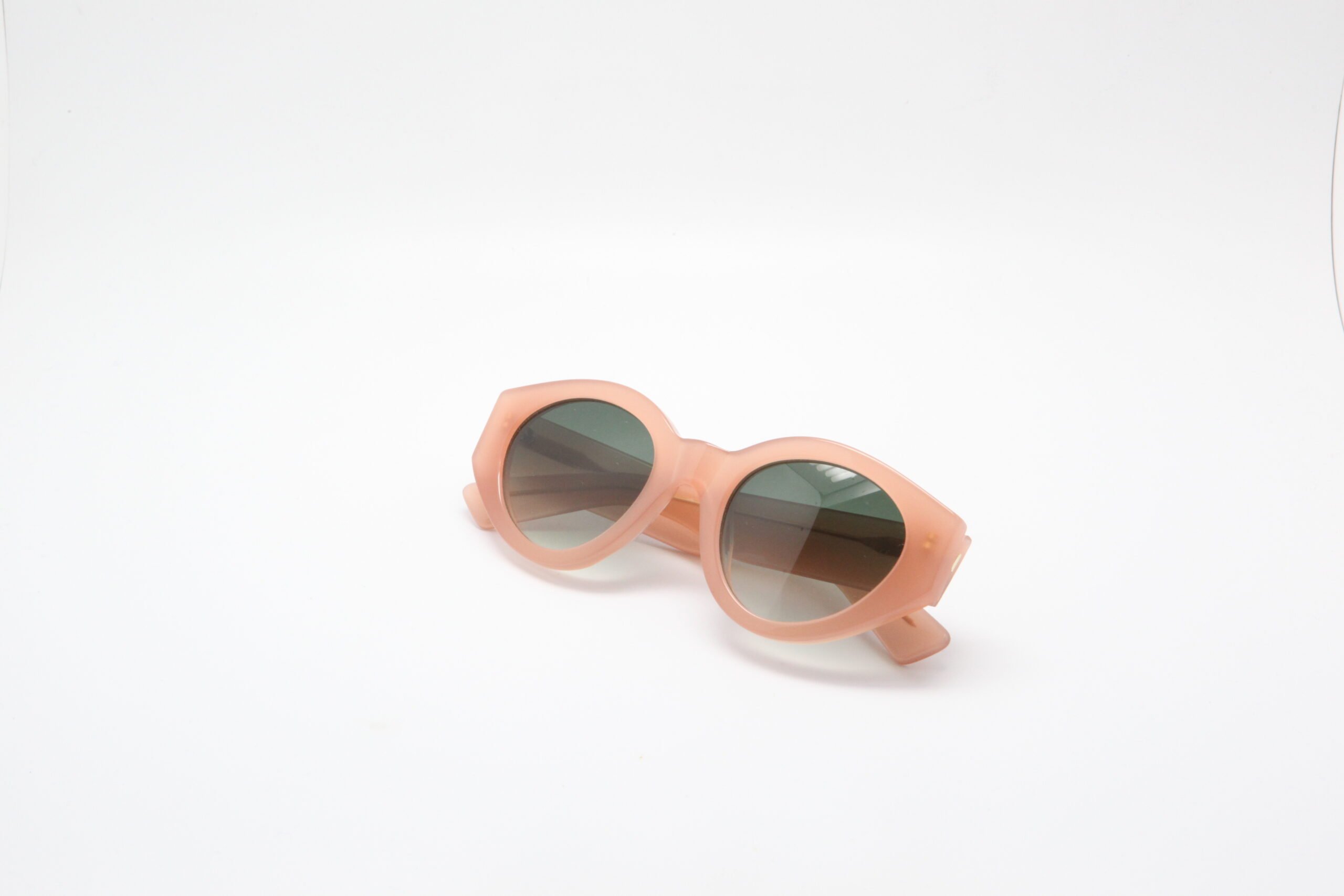 Fred E22 — Lunettes terracotta, verres verts dégradés Carl Zeiss