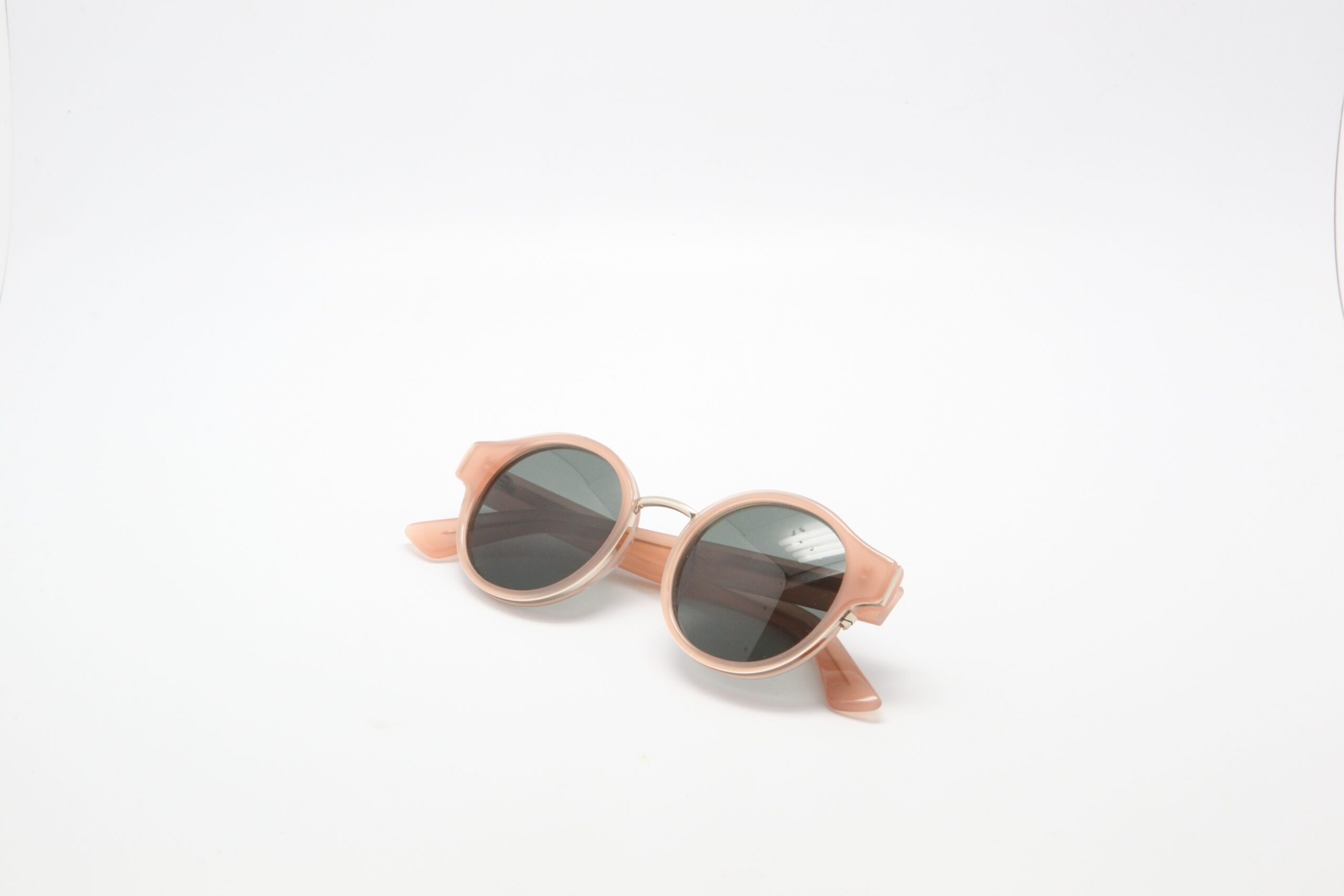 Maurice E22 — Lunettes terracotta transparente, verres verts Carl Zeiss