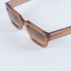 Brown E5 — Lunettes crystal brun, verres marron dégradés Carl Zeiss