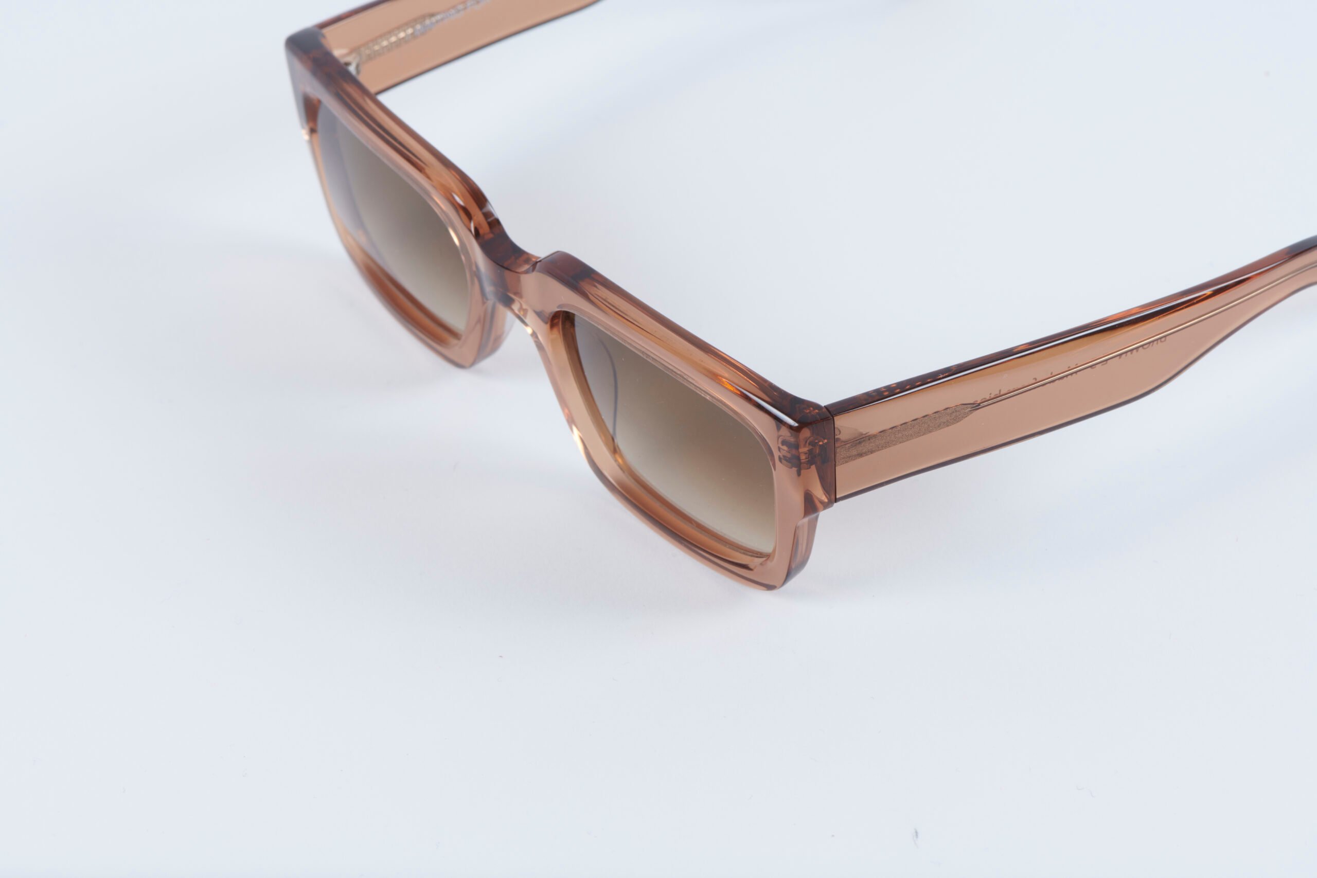 Brown E5 — Lunettes crystal brun, verres marron dégradés Carl Zeiss