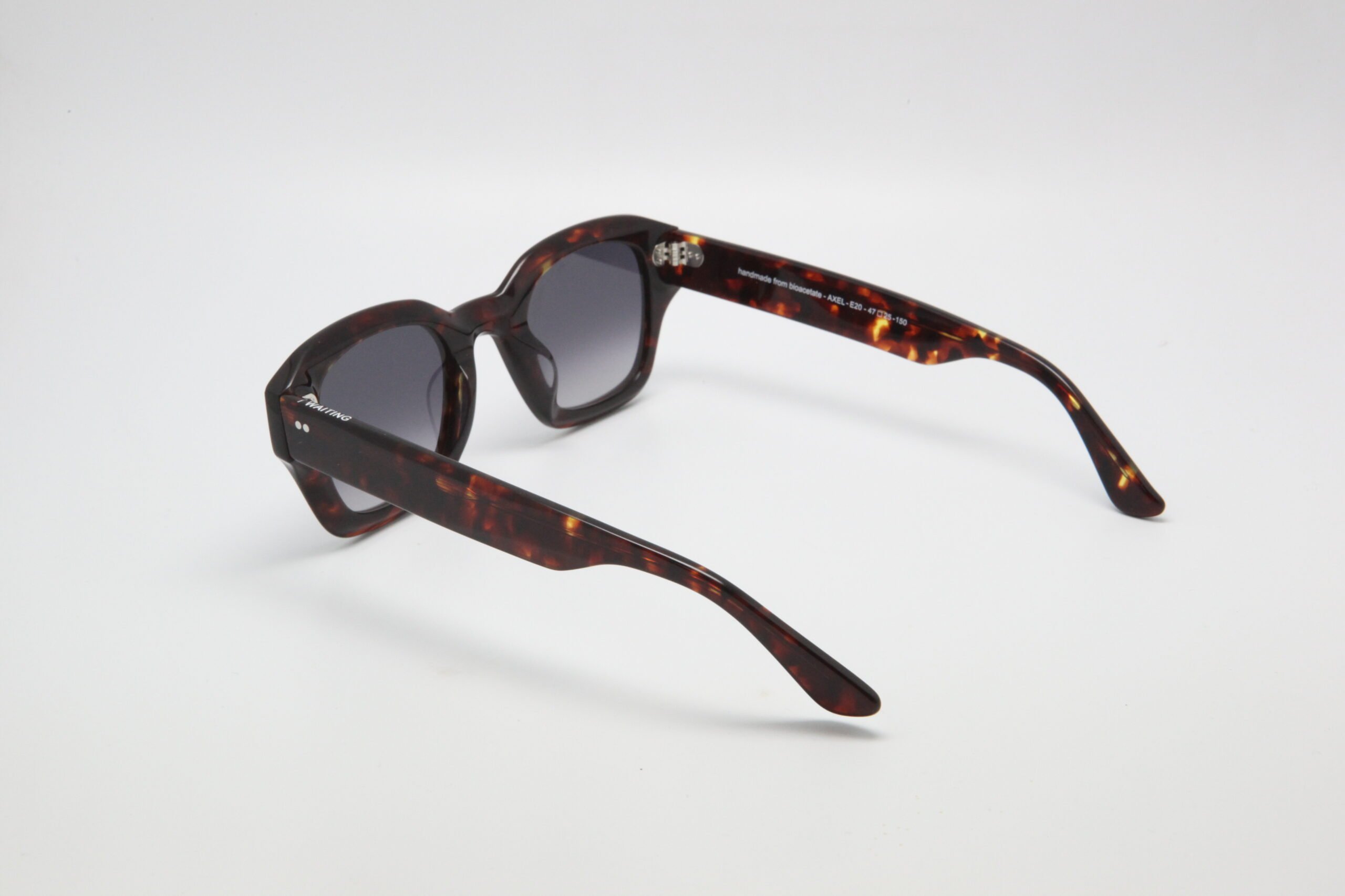 Axel E20 — Lunettes carrées écaille, verres violets Carl Zeiss