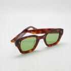 Axel E81 — Lunettes cat-eye écaille, verres verts Carl Zeiss