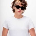 Fred E2B — Lunettes noires, armatures apparentes, verres polarisés Carl Zeiss