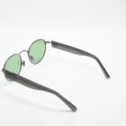 Lola E13 — Lunettes ovales acier recycle verres vert Carl Zeiss