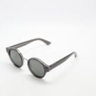 Maurice E13 — Lunettes grises transparentes, verres noirs Carl Zeiss