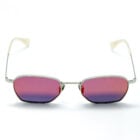 Paula E24 — Lunettes silver mat, verres orange miroir Carl Zeiss