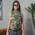 Paula E27 — Lunettes silver, verres verts Carl Zeiss