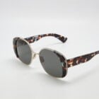 Sara E27 - Pale gold tortoiseshell glasses, black Carl Zeiss lenses