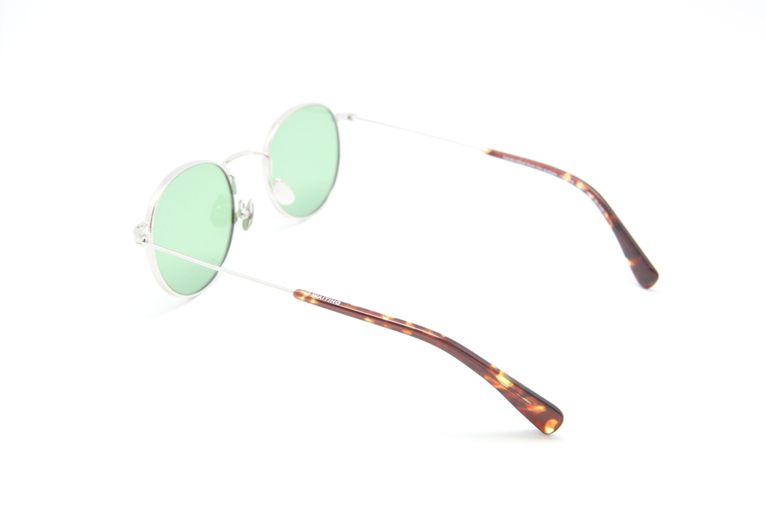 Coline E20 — Lunettes acier recyclé, verres verts Carl Zeiss
