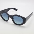 Fred E21 - Black Glasses, Blue-Green Carl Zeiss Variegated Lenses