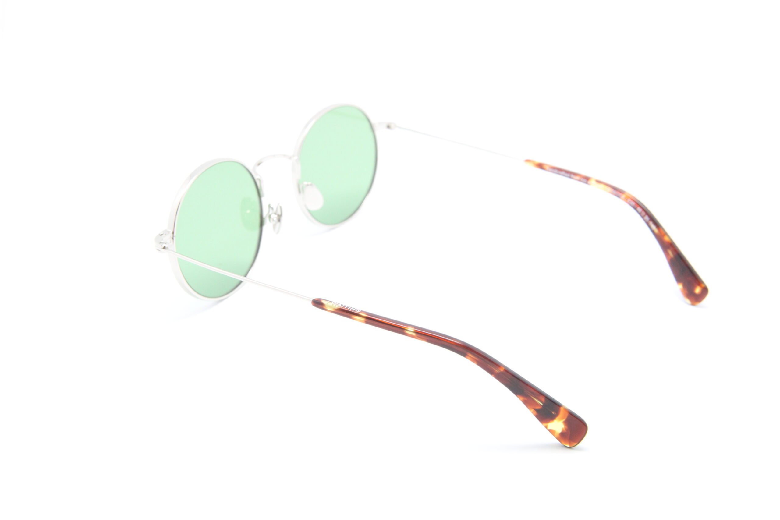 REBECCA E20 — Lunettes acier recyclé, verres verts clair Carl Zeiss