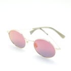 Rebecca E52 - Recycled steel glasses, Carl Zeiss orange mirror lenses