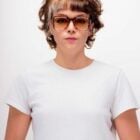 Fred E2B — Lunettes noires, armatures apparentes, verres polarisés Carl Zeiss